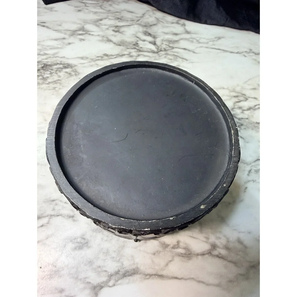 Trinket Box Proverbs 3:5 TRUST IN THE LORD~Resin Trinket Box‎ Black (2857)